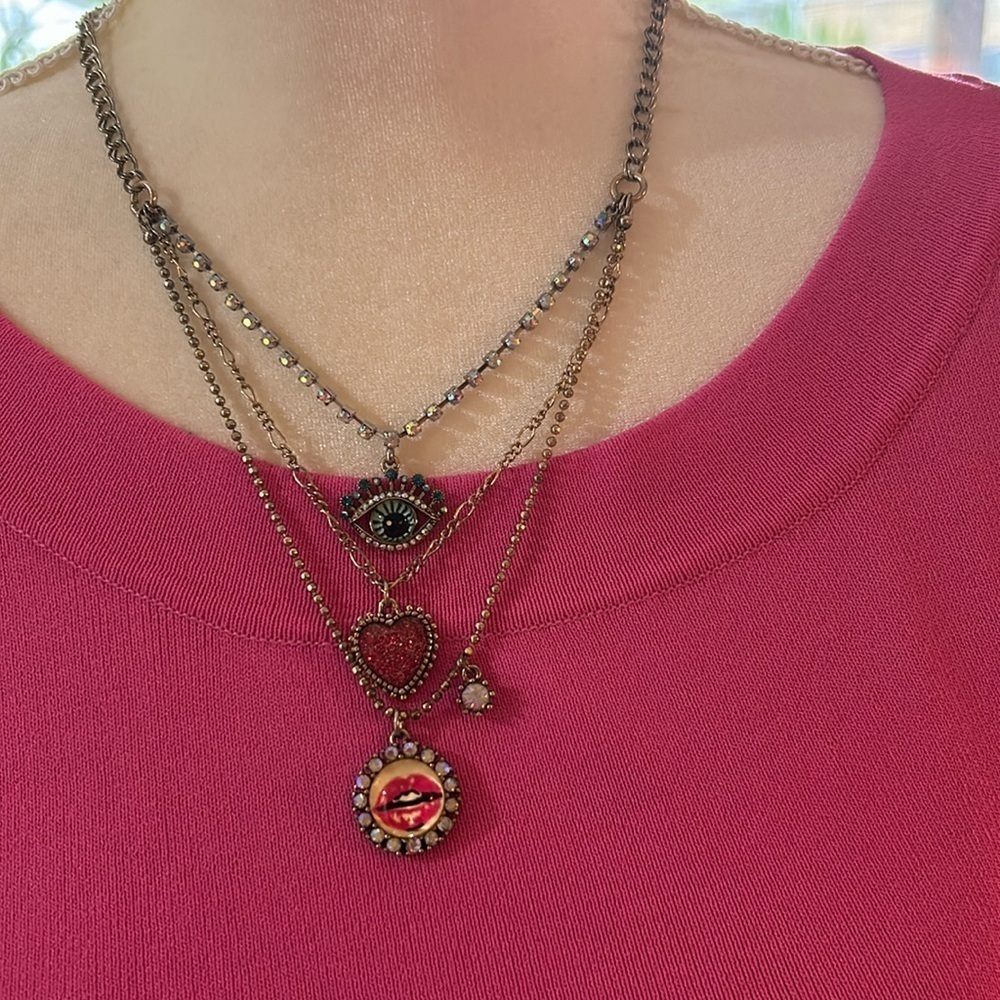 BETSEY Johnson Necklace  The Eyes Have It
